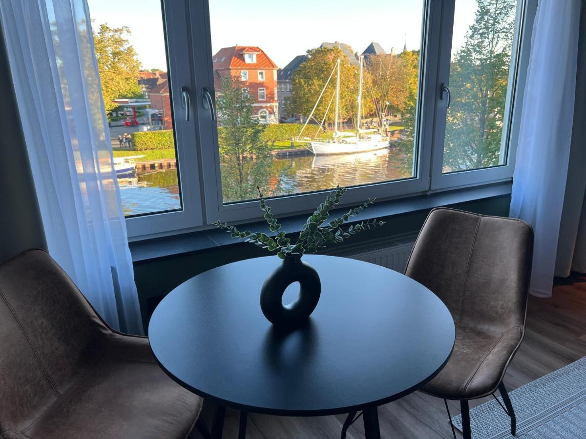 Gemuetliches Studio Im Stadtkern Mit Kanalblick Emden Kültér fotó